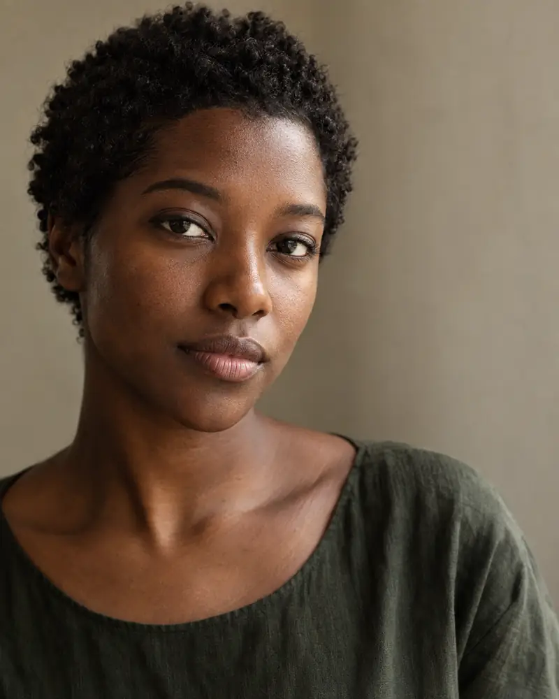 Portrait of a woman in soft light